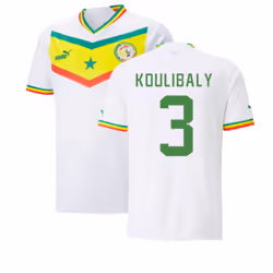 2022-2023 Senegal Home Shirt (KOULIBALY 3) - M