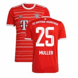 2022-2023 Bayern Munich Home Shirt (Kids) (MULLER 25) - LB