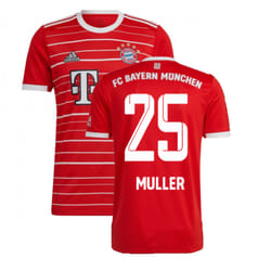 2022-2023 Bayern Munich Home Shirt (Kids) (MULLER 25) - XLB