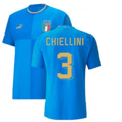 2022-2023 Italy Authentic Home Shirt (CHIELLINI 3) - XL
