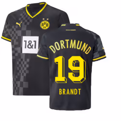 2022-2023 Borussia Dortmund Away Shirt (Kids) (BRANDT 19) - XSB