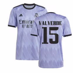 2022-2023 Real Madrid Away Shirt (VALVERDE 15) - XL