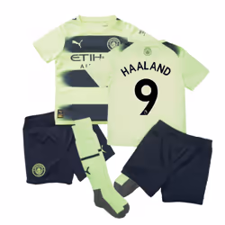 2022-2023 Man City Third Mini Kit (HAALAND 9) - 2-3 Years