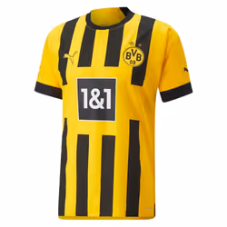 2022-2023 Borussia Dortmund Authentic Home Shirt (HAALAND 9) - M