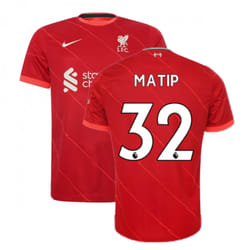 Liverpool 2021-2022 Home Shirt (MATIP 32) - S