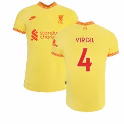 Liverpool 2021-2022 3rd Shirt (VIRGIL 4) - L