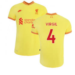 Liverpool 2021-2022 3rd Shirt (VIRGIL 4) - XL
