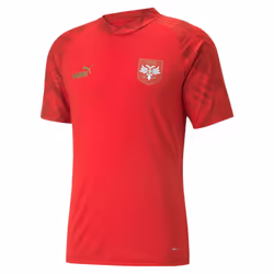 2022-2023 Serbia Pre-Match Jersey (Red) (SERGEJ 20) - L