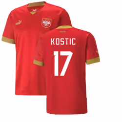 2022-2023 Serbia Home Shirt (KOSTIC 17) - S