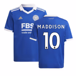 2022-2023 Leicester City Home Shirt (Kids) (MADDISON 10) - XLB