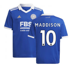 2022-2023 Leicester City Home Shirt (Kids) (MADDISON 10) - XLB