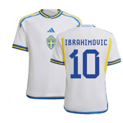 2022-2023 Sweden Away Shirt (Kids) (IBRAHIMOVIC 10) - MB