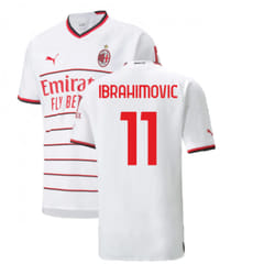 2022-2023 AC Milan Authentic Away Shirt (IBRAHIMOVIC 11) - XL