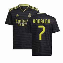 2022-2023 Real Madrid Third Shirt (Kids) (RONALDO 7) - XXL
