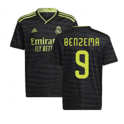 2022-2023 Real Madrid Third Shirt (Kids) (BENZEMA 9) - XXL