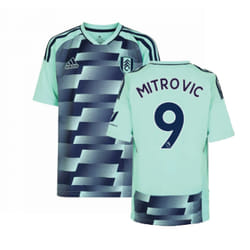 2022-2023 Fulham Away Shirt (Kids) (MITROVIC 9) - LB
