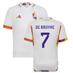 2022-2023 Belgium Away Shirt (Kids) (DE BRUYNE 7) - XXL