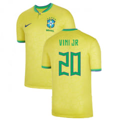 2022-2023 Brazil Home Shirt (VINI JR 20) - XXL