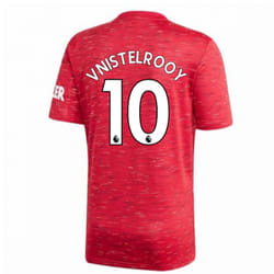 2020-2021 Man Utd Adidas Home Football Shirt (Kids) (V.NISTELROOY 10) - XXL