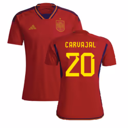 2022-2023 Spain Home Shirt (CARVAJAL 20) - 3XL
