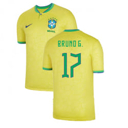 2022-2023 Brazil Home Shirt (BRUNO G. 17) - XL