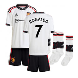 2022-2023 Man Utd Away Mini Kit (RONALDO 7) - 18-24 Months