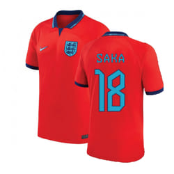 2022-2023 England Away Shirt (SAKA 18) - L