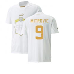 2022-2023 Serbia Away Shirt (MITROVIC 9) - XL