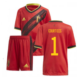 2020-2021 Belgium Home Adidas Mini Kit (COURTOIS 1) - 3-4 Years