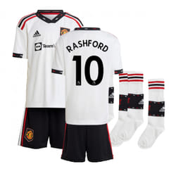 2022-2023 Man Utd Away Mini Kit (RASHFORD 10) - 18-24 Months