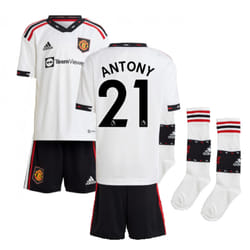 2022-2023 Man Utd Away Mini Kit (ANTONY 21) - 18-24 Months