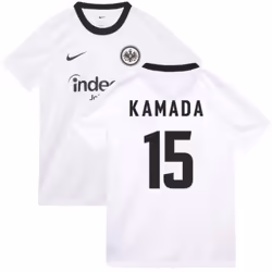 2022-2023 Eintracht Frankfurt Home Shirt (Kids) (KAMADA 15) - XLB