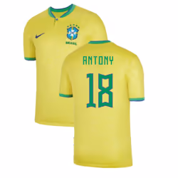 2022-2023 Brazil Home Shirt (ANTONY 18) - XXL