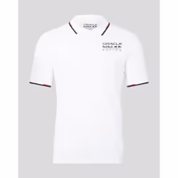 2023 Red Bull Racing F1 Core Logo Polo - White - Medium