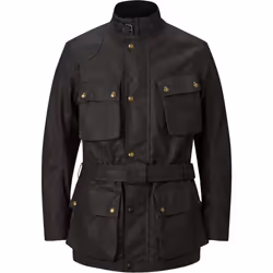 Belstaff Trialmaster Waxed Cotton Jacket Black - XXL