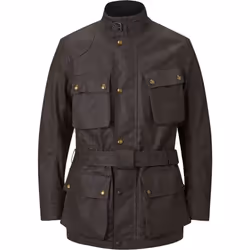 Belstaff Trialmaster Waxed Cotton Jacket Mahogany - M