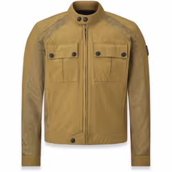 Belstaff Temple Motorcycle Textile Jacket, green, Size 2XL for Men