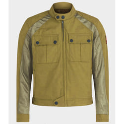Belstaff Temple Motorcycle Textile Jacket, green, Size 3XL for Men