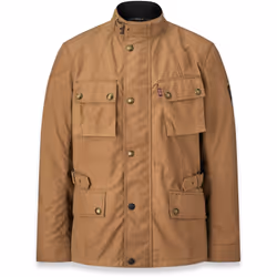 Belstaff Crosby waterproof Motorcycle Wax Jacket, beige, Size XL for Men