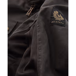 Belstaff Temple Motorcycle Wax Jacket, brown, Size M for Men