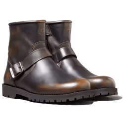 Belstaff Trialmaster Motorcycle Boots, brown, Size 40 for Men