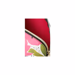 MEGSCON Printed Magnolia Makeup Bag, Pink, Pink, One Size