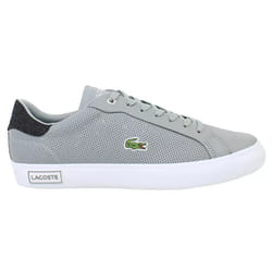 Lacoste Power Court 2.0 Men's Trainers Grey/Black - UK 10.5