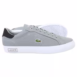 Lacoste Power Court 2.0 Men's Trainers Grey/Black - UK 10.5