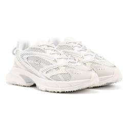 ) Lacoste L003 Neo Shot Men's White Trainers - White, 9 (Adults'