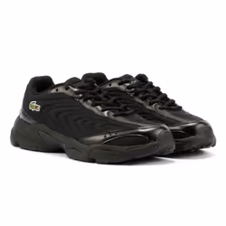 ) Lacoste Storm 96 2K Lite Men's Black Trainers - Black, 6 (Adults'