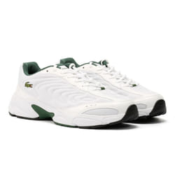 ) Lacoste Storm 96 2K Lite Men's White/Green Trainers - White, 6 (Adults'