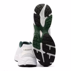 ) Lacoste Storm 96 2K Lite Men's White/Green Trainers - White, 9 (Adults'