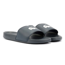 ) Lacoste Serve Slide 0.0 Men's Navy Slides - Blue, 6 (Adults'