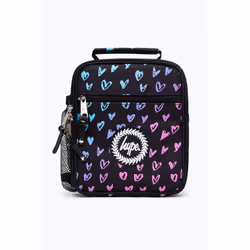 HYPE Unisex Scribble Heart Pink Crest Lunchbox